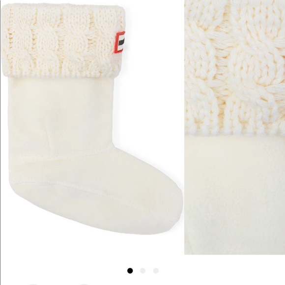 Hunter waffle cut short boot socks NWT - Picture 2 of 3